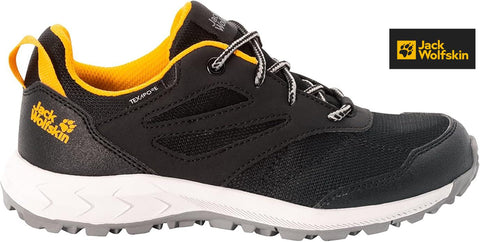 Jack Wolfskin Boy's Black Woodland Texapore Low K |Jack Wolfskin in Lebanon
