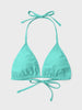 Sinsay Women’s Turquoise Triangle Halter Bikini Top | Sinsay in Lebanon