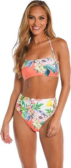 Sunshine 79 Women's Multicolor Bikini Top AMZ178