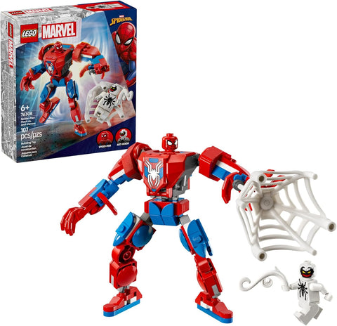 LEGO Marvel Spider-Man Mech vs. Anti-Venom Building Toy Set | LEGO In Lebanon