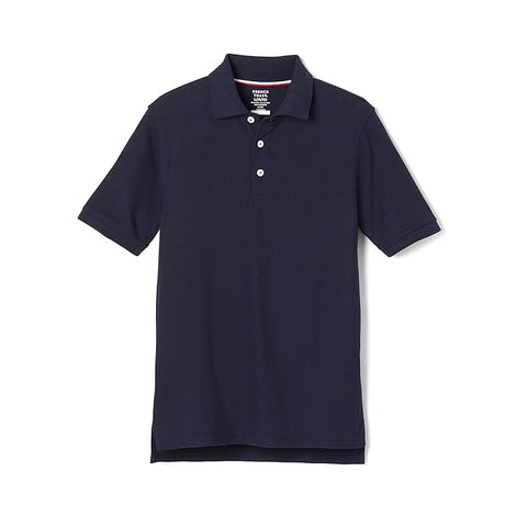 French Toast Boy's Navy Short Sleeve Pique Polo Uniform T-Shirt |French Toast In Lebanon