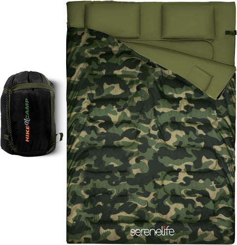 Serene Life Hike & Camp Camouflage Backpacking Waterproof & Lightweight Sleeping Bag | Serene In Lebanon
