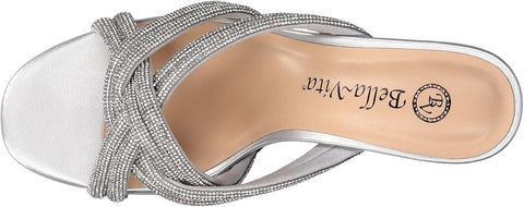 Bella Vita Women's Silver Carmen Sandal's | Bella Vita In Lebanon