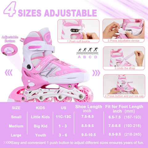 FYHART Adjustable Inline Skates | FYHART In Lebanon