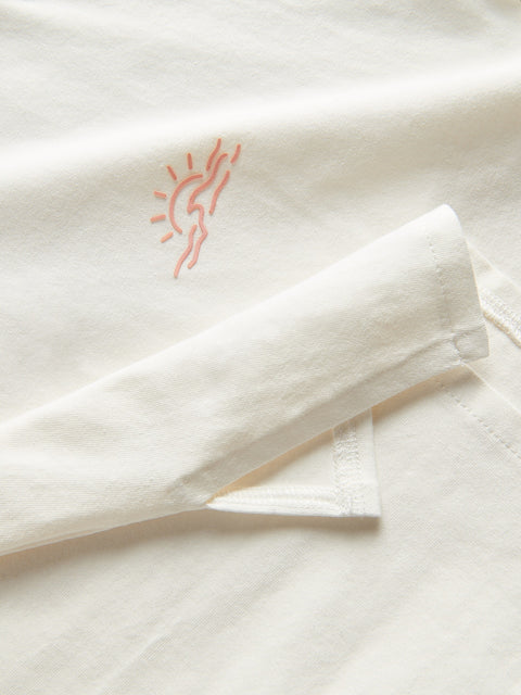 Reserved Girl's Off White T-shirt With Print | Reserved In Lebanon