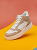 Sinsay Women's White & Beige High Ankle Sneakers | Sinsay In Lebanon