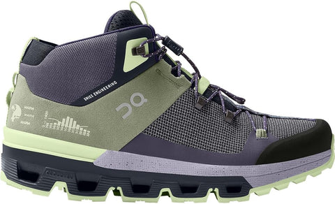 Brand New OnCloud Women's Cloudtrax Hiking Boots (Reseda/Lavender)