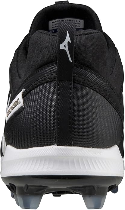 Mizuno Men's Black Ambition 2 TPU Low Molded Baseball Cleat Sneaker | Mizuno In Lebanon