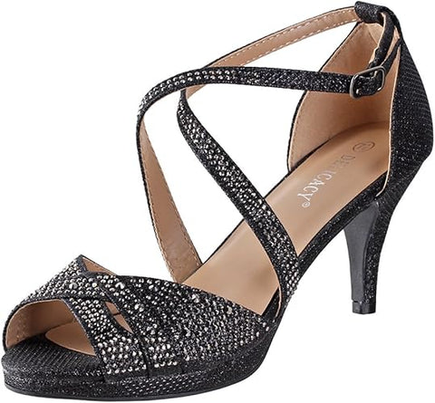 Delicacy Women's Black Excited 90 Classic  Heel  |Delicacy In Lebanon