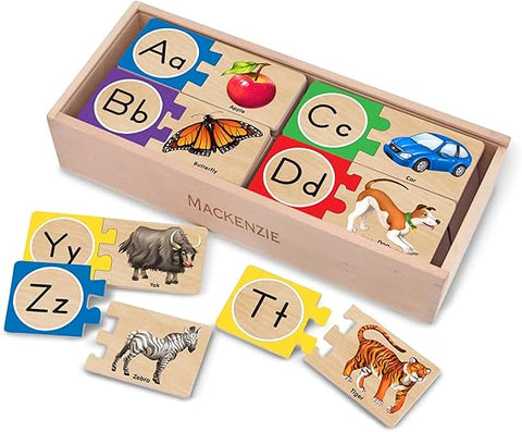 Melissa & Doug Self-Correcting Alphabet Puzzle (52 pcs) with Toy Storage Box| Melissa & Doug In Lebanon