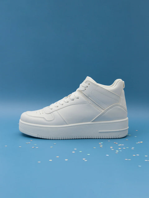 Sinsay  Women's White High Top Sneakers | Sinsay in Lebanon