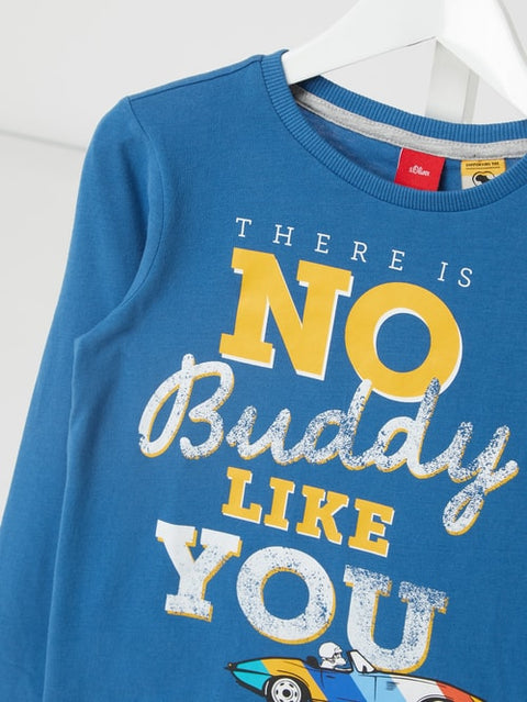 S.Oliver Baby Boy's Blue Long-Sleeve Blouse |S.Oliver in Lebanon