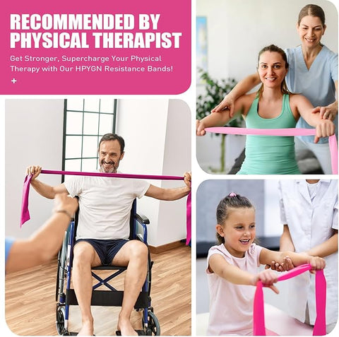 ‎HPYGN Pink Resistance Bands Set of 2 | ‎HPYGN In Lebanon