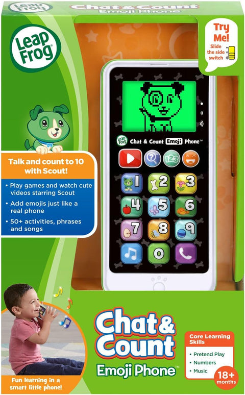 LeapFrog Green Chat and Count Emoji Phone |LeapFrog In Lebanon