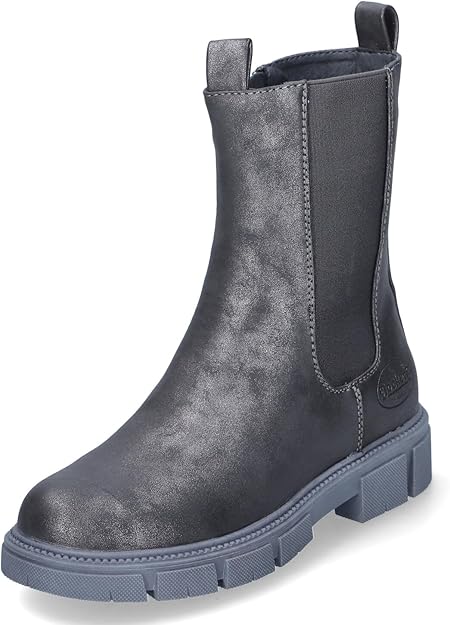 Dockers By Gerli Girl's Black Faux Leather Boots | Dockers In Lebanon