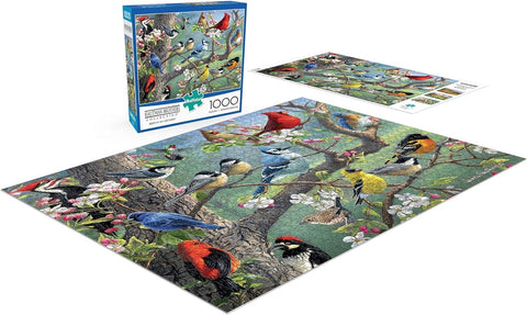 Buffalo Games Hautman Brothers Birds in an Orchard 1000 Piece Jigsaw Puzzle | Buffalo Games In Lebanon