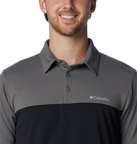 Columbia Men's Black & Gray Narrows Pointe Short Sleeve T-Shirt | Columbia In Lebanon