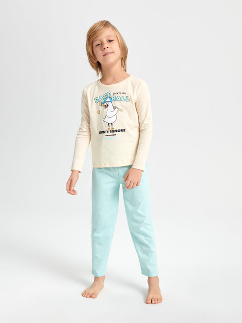 Sinsay Boy's Blue & Yellow Pajamas | Sinsay In Lebanon