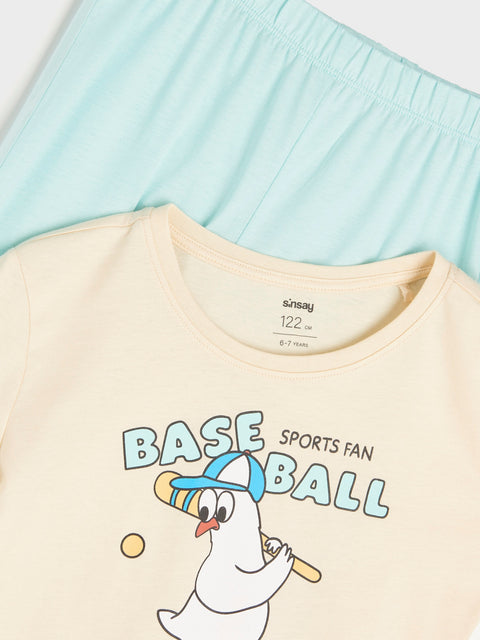 Sinsay Boy's Blue & Yellow Pajamas | Sinsay In Lebanon