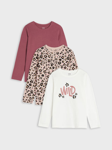 Sinsay Girl's Multicolored Long Sleeve Blouse 3 Pack | Sinsay In Lebanon
