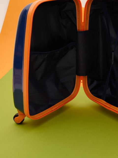 Sinsay Boy's Navy & Orange Suitcase 47x 30x 21 cm | Sinsay In Lebanon