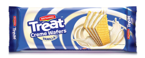 Britannia Treat Creme Wafers Vanilla 75g