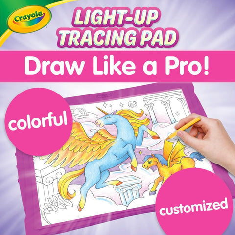 Crayola Light Up Tracing Pad Pink | Crayola In Lebanon