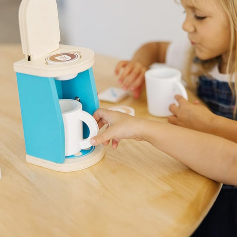 Melissa & Doug Brew And Serve Wooden Coffee Maker Set | Melissa & Doug In Lebanon