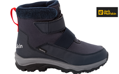 Jack Wolfskin Boy's Navy Vojo WT Texapore Mid VC K Boots |Jack Wolfskin in Lebanon