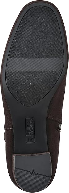 White Mountain Women's Brown Freckly Block Heeled Boot | White Mountain In Lebanon