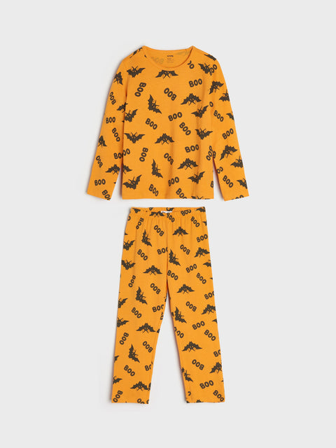 Sinsay Boy's Orange Pajama Set | Sinsay In Lebanon
