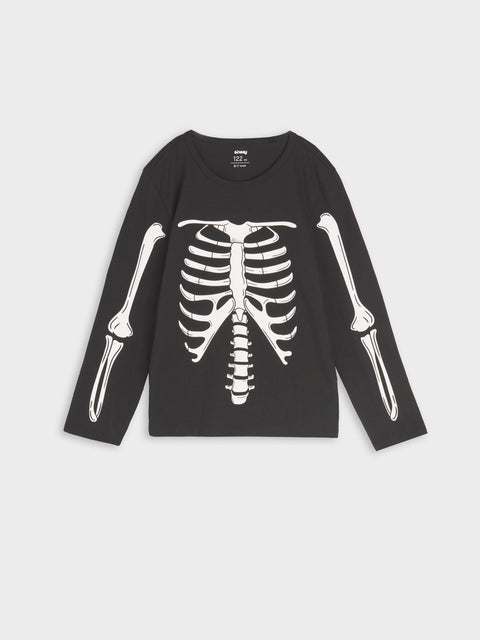 Sinsay Boy's Black Skeleton Pajama Set | Sinsay In Lebanon