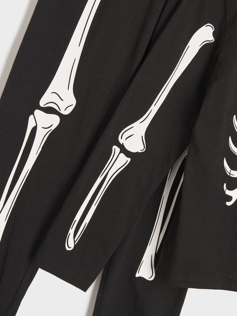 Sinsay Boy's Black Skeleton Pajama Set | Sinsay In Lebanon