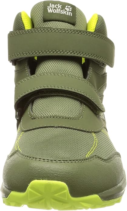 Jack Wolfskin Boy's Green Woodland Texapore Mid VC K Sneakers |Jack Wolfskin in Lebanon