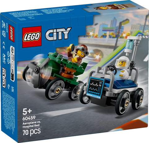 LEGO City Airplane vs. Hospital Bed Race Car Pack Toy | LEGO In Lebanon