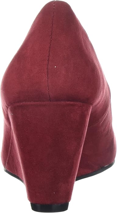 CL by Chinese Laundry Women's Dark Red  Suede Nima Wedge Pump Heels   | CL by Chinese Laundry in Lebanon