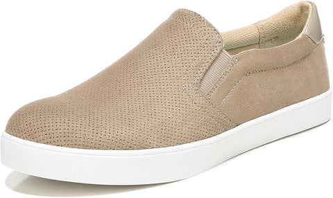 Dr. Scholl's Shoes Women's Camel Madison Trendy Slip-On Microfiber Sneakers | Dr. Scholl's Shoes In Lebanon