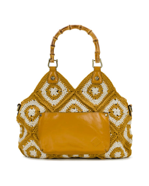 Patricia Nash Women's Orange  Delphi Crochet Medium Crossbody Bag  |Patricia Nash in Lebanon