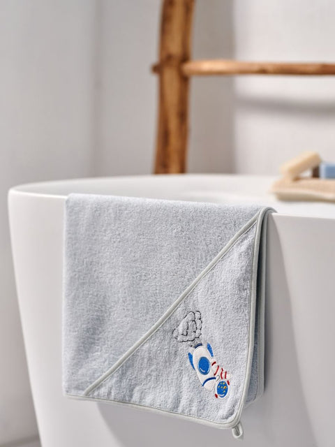 Sinsay Baby's Light Blue Hooded Towel 75cm x 75cm| Sinsay In Lebanon