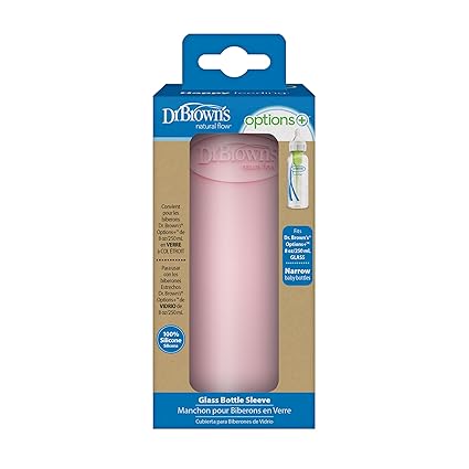 Dr. Brown's Pink Silicone Baby Bottle Sleeves 8 oz/250 mL | Dr. Brown's In Lebanon