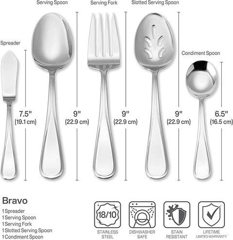 Mikasa Bravo Silverware 101 Piece Cutlery Set | Mikasa Bravo In Lebanon