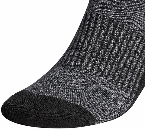 Adidas Men's Black & Gray High Quarter Socks 4 pairs |Adidas In Lebanon