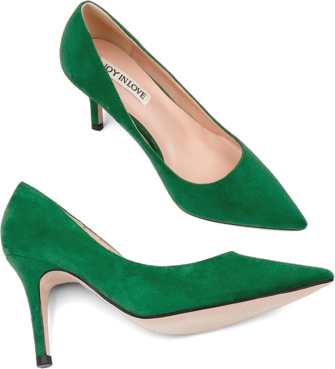Joy In Love Women's Green Pumps High Heels |Joy In Love In Lebanon