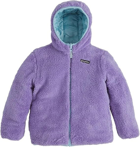 Eddie Bauer Girl's Purple Reversible Plush Hoodie Jacket |Eddie Bauer In Lebanon