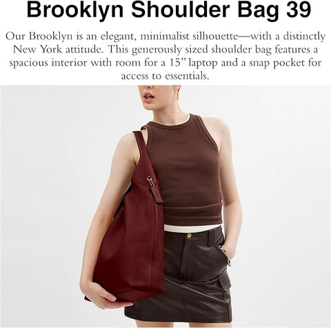 Coach Suede Brooklyn Women's Ruby Shoulder Bag | Coach In Lebanon