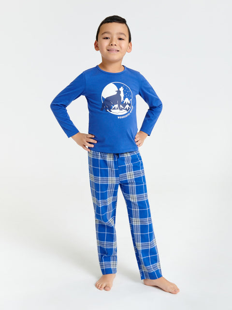 Sinsay Baby Boy's Blue decorative print Pajama Set   | Sinsay in Lebanon