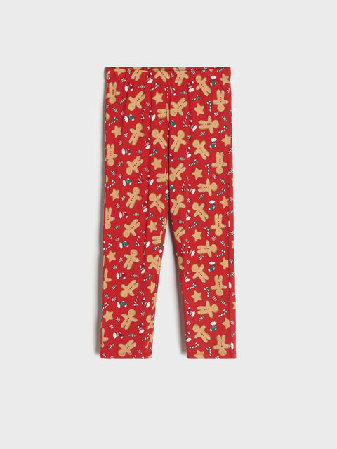 Sinsay Boy's Red & Navy Long Sleeve Christmas Pajama Set | Sinsay In Lebanon