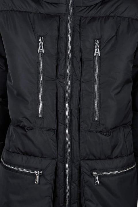 Tommy Hilfiger Men's Black Quilted Sherpa Hooded Jacket |Tommy Hilfiger in Lebanon