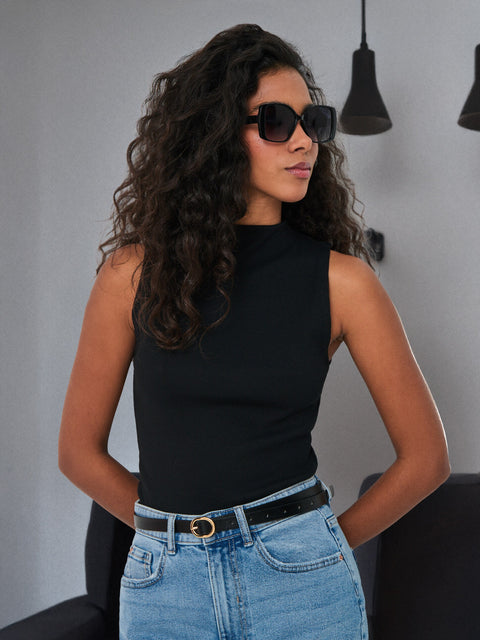 Sinsay Women's Black 2 Pack Belt | Sinsay In Lebanon