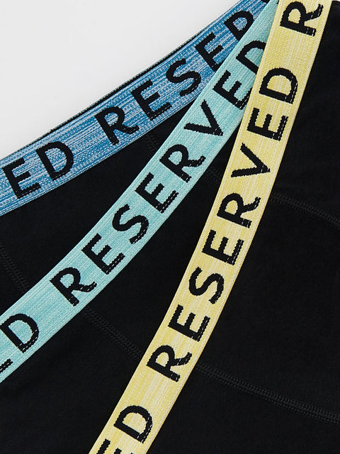 Reserved Baby Boy's Black 3 Pack Boxers | Reserved In Lebanon